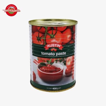 425g 캔 토마토 페이스트 캔에 편리하고 쉽게 열린 뚜?? 30%-100% 순도