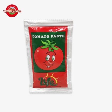 OEM 공장 가격 ISO 토마토 페이스트 포지, 30%-100% 순정 50g 평면 상자 붉은 토마토 페이스트