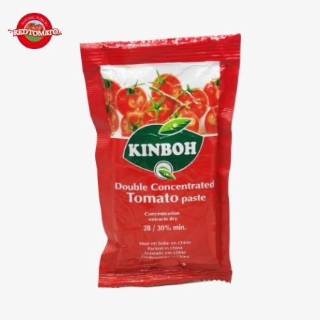 적색 플래트 사켓 토마토 페이스트 80g 간편한 사용 및 보관