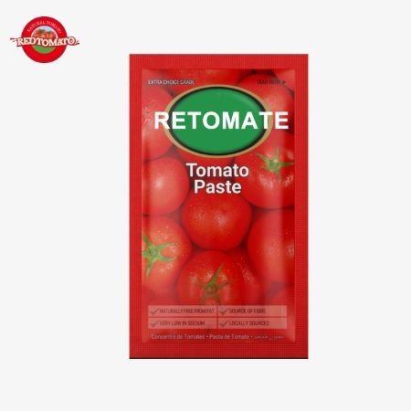 적색 플래트 사켓 토마토 페이스트 80g 간편한 사용 및 보관