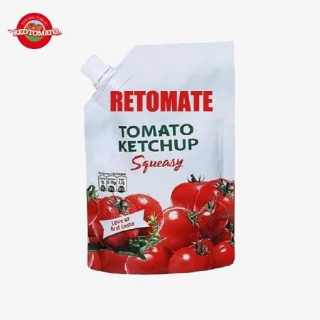 공장 생산 OEM 사켓 케첩 200g 햄버거와 샌드위치 향신료 공장 가격