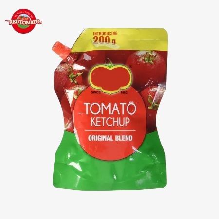 공장 생산 OEM 사켓 케첩 200g 햄버거와 샌드위치 향신료 공장 가격