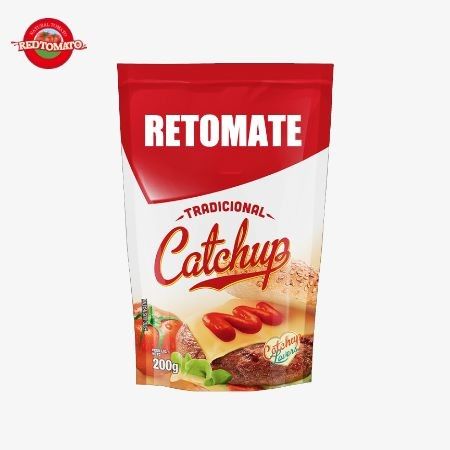 공장 생산 OEM 사켓 케첩 200g 햄버거와 샌드위치 향신료 공장 가격