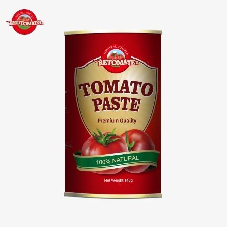 새로운 향상된 프리미엄 퀄리티 편리하고 쉽게 열 수 있는 뚜?? 140g 틴 오브 구르메트 토마토 페이스트