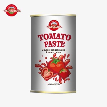 140g 토마토 페이스트 캔을 새로 향상된 우수한 품질과 특별한 편의성을 소개합니다