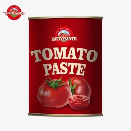 ISO HACCP BRC 및 FDA 생산 표준에 따라 생산 된 198g 캔 토마토 페이스트
