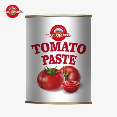 198g의 토마토 페이스트는 ISO HACCP 및 BRC 표준과 FDA 생산 표준을 준수합니다.