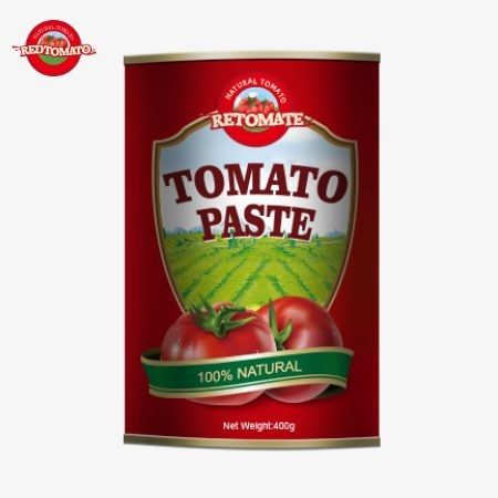 400g 토마토 페이스트 캔 ISO HACCP BRC 및 FDA의 표준을 포함하여 국제 표준
