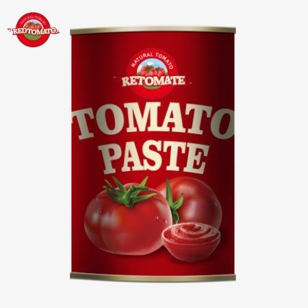 425g 토마토 페이스트 캔의 생산은 ISO HACCP BRC 및 FDA 규정을 포함한 세계 표준을 준수합니다.