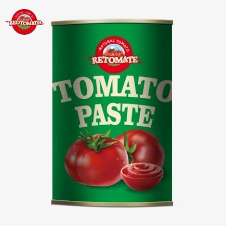 425g 토마토 페이스트 캔은 ISO HACCP BRC 및 FDA 규정에 의해 설정된 세계 표준에 적합합니다.
