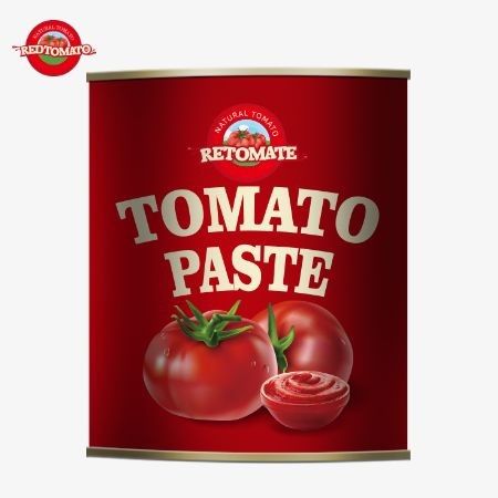 ISO HACCP BRC와 FDA를 포함하는 국제 품질 및 안전 표준을 준수하는 800g 캔 토마토 페이스트