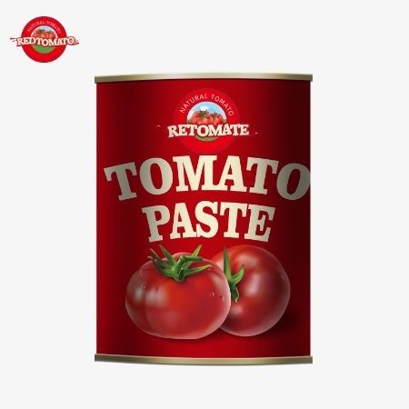 850g 캔 토마토 페이스트 우수한 품질 28/30% 브릭스 농도 중국에서 정밀하게 제작