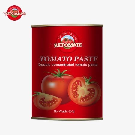 우수한 품질 850g 캔 토마토 페이스트 28/30% 브릭스 농도