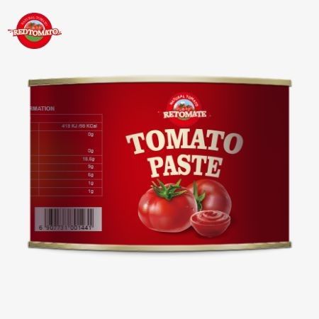 최고 품질의 할랄 토마토 음식 캔 28-30% 농축 토마토 페이스트 2200g에서 할랄 아프리카 무슬림 요리