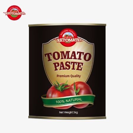 생산 판매 고품질 3kg 토마토 캔 페이스트 ISO HACCP BRC FDA 생산 표준