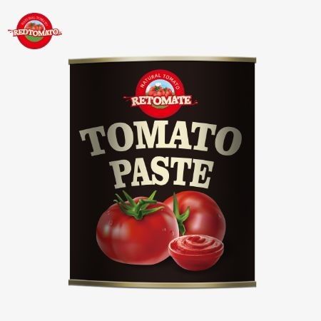 우리는 고품질의 3kg 캔 토마토 페이스트를 생산하고 판매합니다. ISO, HACCP BRC 및 FDA 생산 표준을 준수합니다.