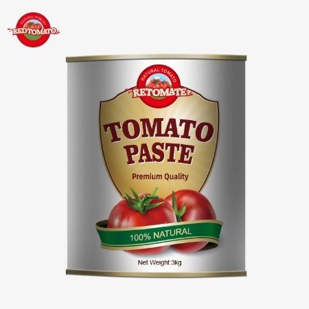 캔 토마토 페이스트는 ISO HACCP BRC 및 FDA 생산 표준을 준수합니다