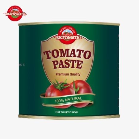 4500g 캔 토마토 페이스트는 FDA 생산 기준을 충족하는 것 외에도 ISO HACCP 및 BRC 표준을 준수합니다.