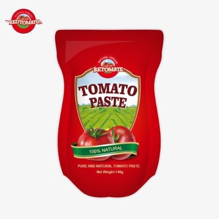 140g 서 있는 토마토 페이스트, 22%에서 30%까지 순수