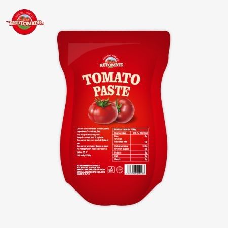 140g 달콤하고 쓴 토마토 페이스트 서드업 세지, 순도 22% ~ 30%