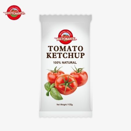 토마토 케첩 10g 팩은 달콤하고 풍부한 맛 프로파일을 제공합니다. 천연 재료와 공장 가격으로.