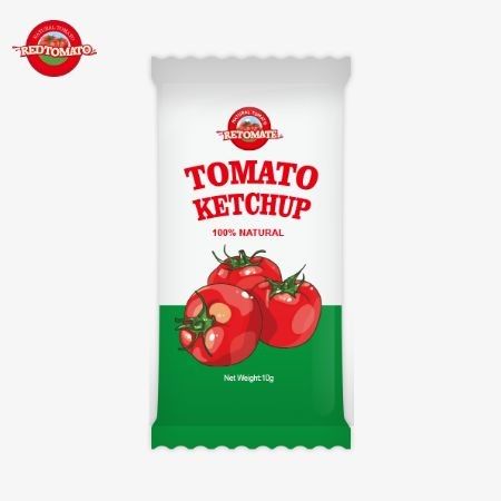 토마토 케첩 10g 가구 는 천연 재료 로 만든 달콤 한 풍요로운 맛 을 제공 하며, 공장 가격 에 제공 됩니다