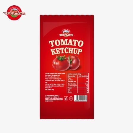 OEM 30g 토마토 케첩 팩 순수한 자연 맛 ISO HACCP BRC 및 FDA 컴플라이언트