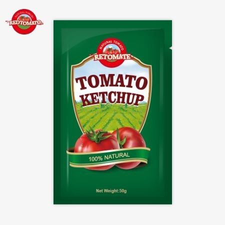 OEM 프리미엄 50g 작은 가방 케첩 공장 가격 중국 공장 직판매