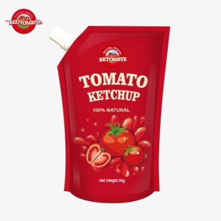 ISO 인증 56g 사체 케첩 순수 자연 맛 국제 생산 표준을 충족