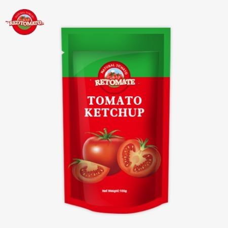 OEM 중국 공장 가격 100g 달콤하고 산한 담긴 소스 포지 케첩, 순수한 자연 향신료