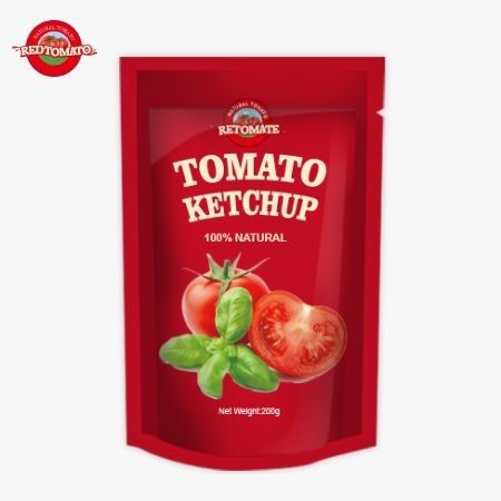 OEM 200g Sachet Ketchup, 순수한 자연 맛