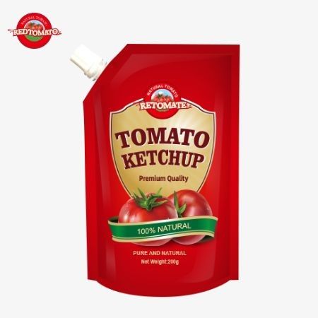 OEM 순수한 자연 맛의 200g Sachet Ketchup 중국 공장의 가격에 완벽합니다