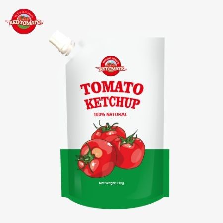 OEM 공장 생산 순수 자연 맛의 케첩 210g 가구