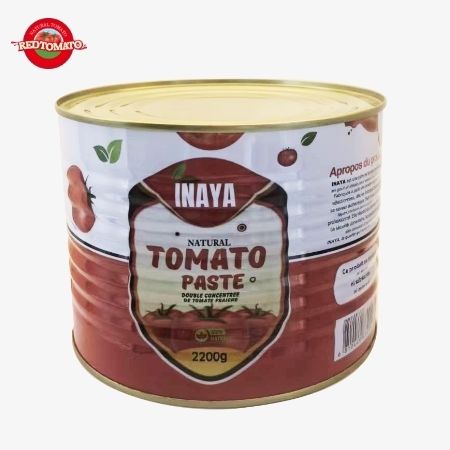 INAYA 2200g 단단한 개방 된 뚜?? 과 함께 토마토 페이스트 브릭스에 집중 28~30% 포장 디자인 서비스와 함께 사용할 수 있습니다.