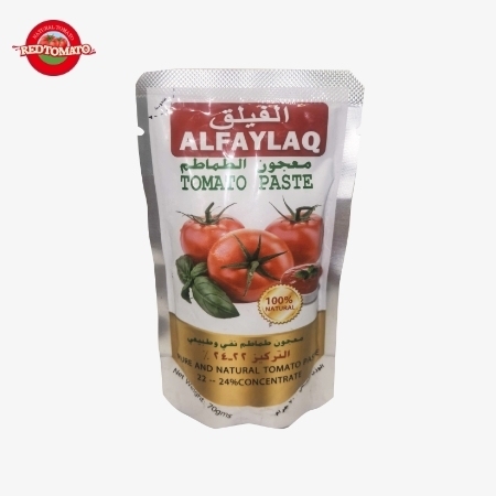 ALFAYLAQ 브랜드 70g 사켓 스탠드업 토마토 페이스트 브릭스 농도 22~24%