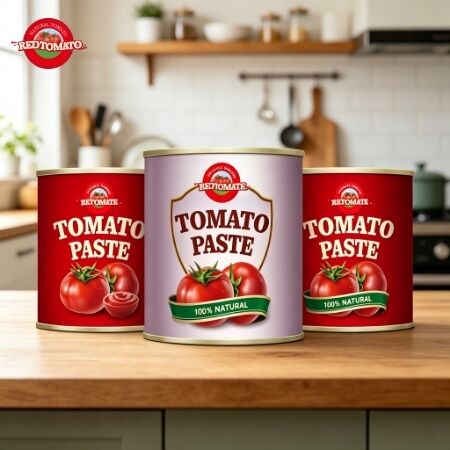 2200g 캔 토마토 페이스트 3배 농도와 28-30% 브릭스