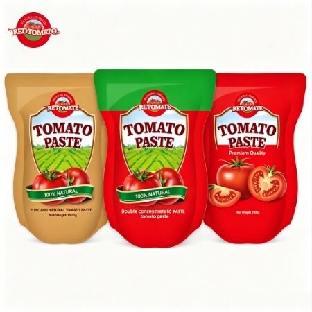 1100g 세 배 농도의 토마토 페이스트 서식용 팩과 ISO HACCP BRC 표준