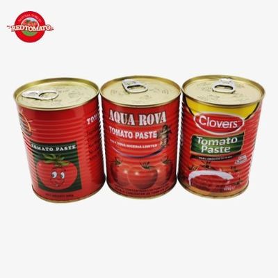 400g 캔 토마토 페이스트 뚜?? 을 열기 쉽다 중국 공장 생산 공장 가격
