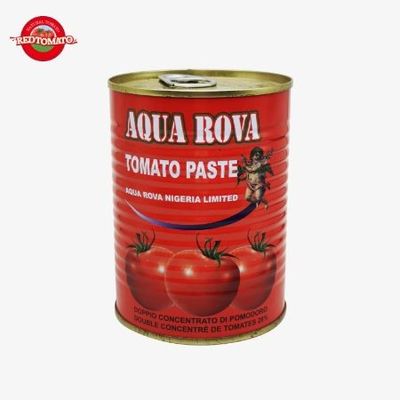 425g 캔 토마토 페이스트 캔에 편리하고 쉽게 열린 뚜?? 30%-100% 순도