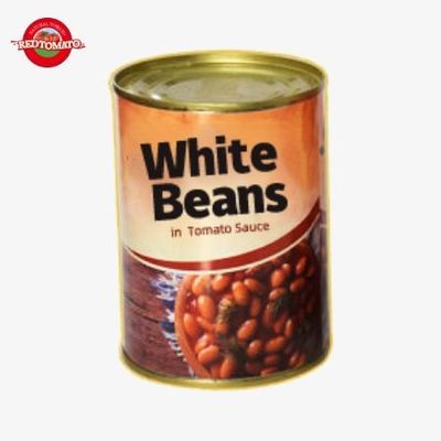 850g 백색 신장 콩 캔 맛있는 맛있는 순수한 자연 맛