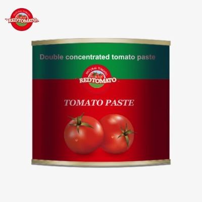 210g 캔 토마토 페이스트는 FDA ISO HACCP 및 BRC를 포함한 세계적으로 인정된 식품 안전 표준을 충족합니다.