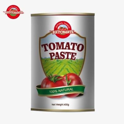 ISO HACCP BRC 및 FDA 표준을 준수하는 인증 400g 토마토 페이스트