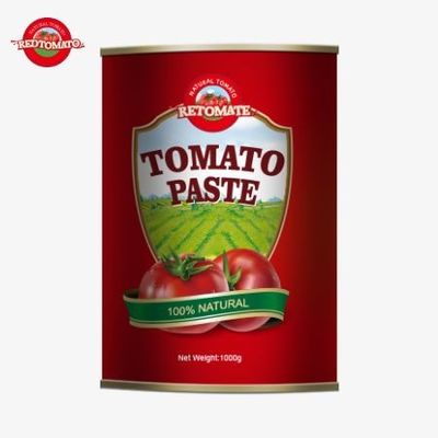 고품질 1000g 캔 토마토 페이스트 제조업체 OEM 서비스를 제공합니다