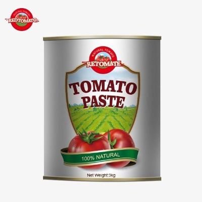 캔 토마토 페이스트 3kg 28-30% 브릭스