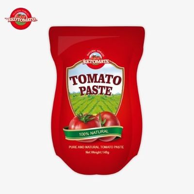 140g 서 있는 토마토 페이스트, 22%에서 30%까지 순수