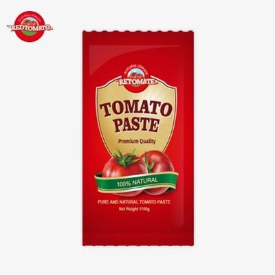 OEM 작은 가방 토마토 케첩 30g 달콤하고 쓴 맛 순수한 자연 맛 ISO HACCP BRC FDA 표준