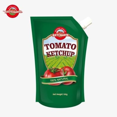 OEM 100g 천연 케첩 팩트, HACCP FDA 표준, 중국 공장 가격
