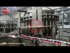 캔 토마토 페이스트 쉽게 뚜?? 을 열고 생산