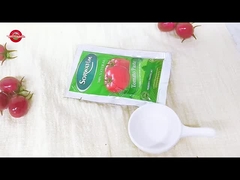 납작한 사셰에 담긴 Sorwatom 70g 토마토 페이스트 농축액 (브릭스 28~30%)